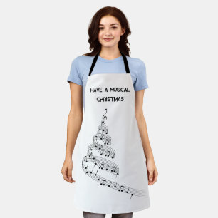 Have a Musical Christmas Apron