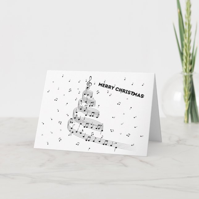 Have a Musical Christmas Greeting Card (Front)