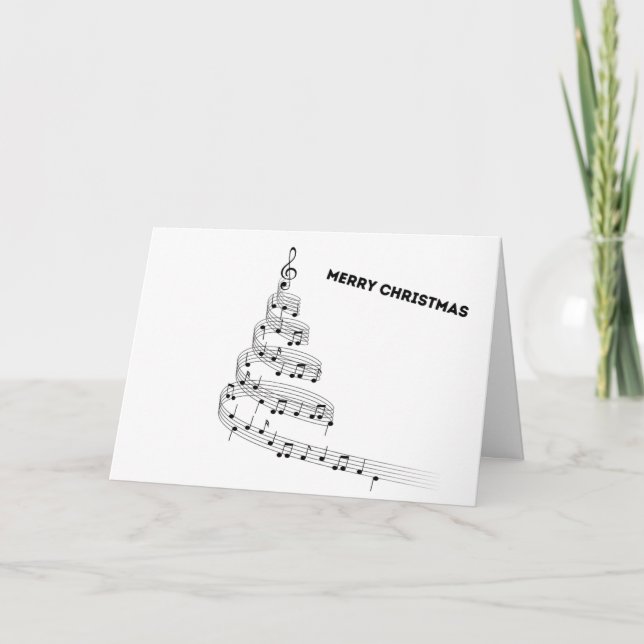 Have a Musical Christmas Greeting Card (Front)