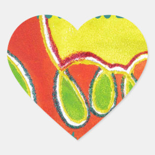 Have a Nice Day & a Better Night with gratitude Heart Sticker