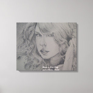 Have a Nice Day & a Better Night Wrapped Canvas