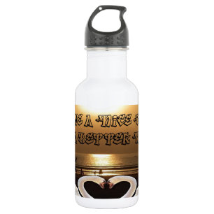 Have A Nice day and a Nice Night.silver 532 Ml Water Bottle