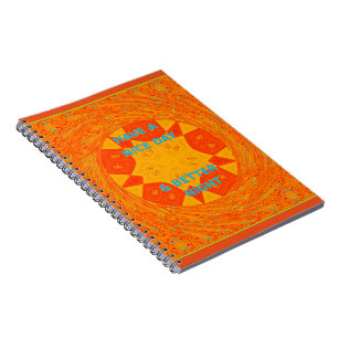 Have a Nice Day & Better Night Art Print Notebook