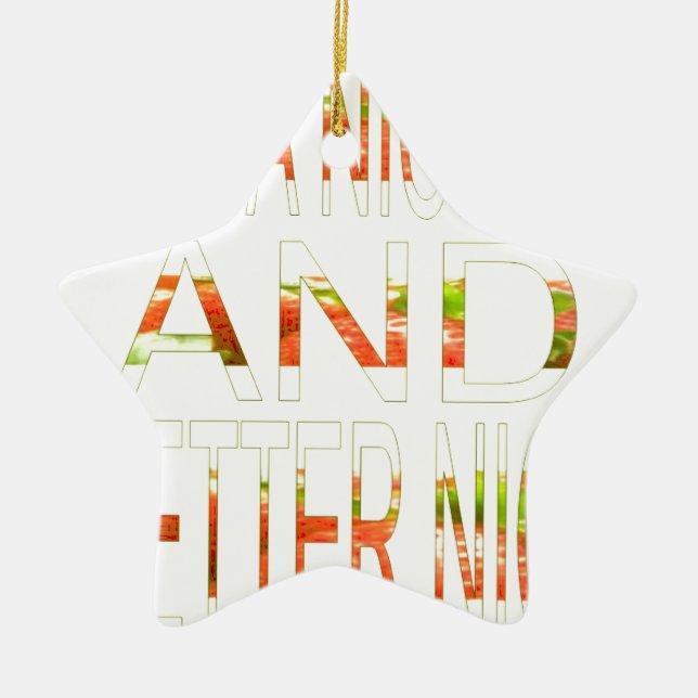 Have a Nice Day Ceramic Tree Decoration (Front)