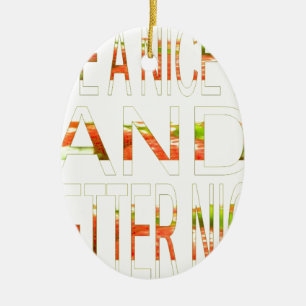 Have a Nice Day Ceramic Tree Decoration