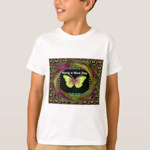 Have a Nice Day: Lovely infinity butterflies art T-Shirt