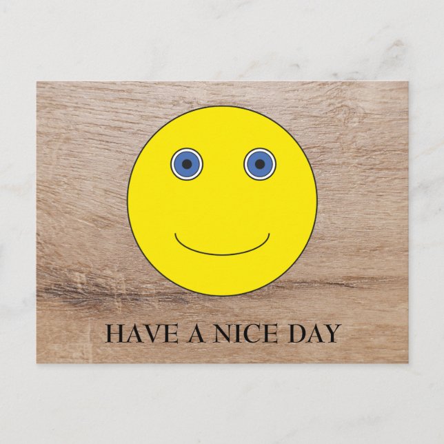 Have a nice day postcard (Front)
