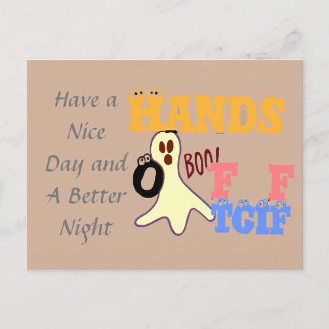 Have a Nice Day Postcard Horizontal Template (Front)