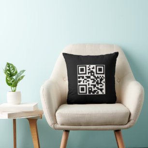 Have A Nice Day QR Code Cushion