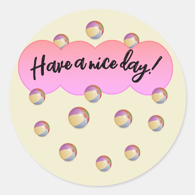 Have a nice day Stickers (Front)