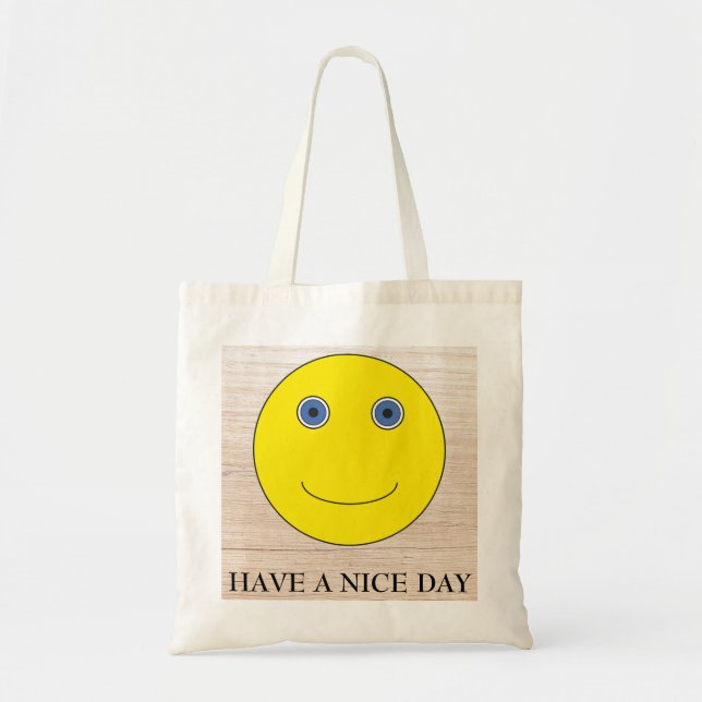Have a nice day tote bag (Front)