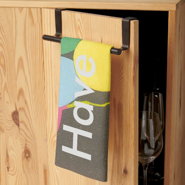 Have  a Nice One; Birthday Create Your Own Tea Towel (Thirds Fold)