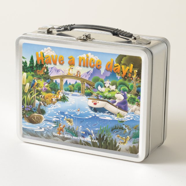 Have a NiceDay! Metal Lunch Box (Front)