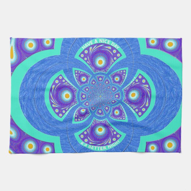 Have a Nicer Day Tea Towel (Horizontal)