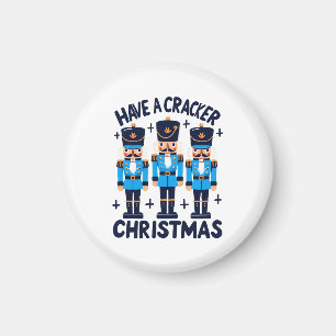 Have a nutcracker christmas magnet