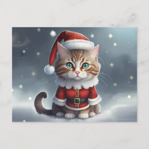 Have a perfect christmas ~ Meow ^-^  Announcement Postcard