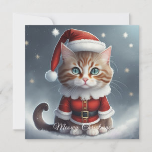 Have a perfect christmas ~ Meow ^-^  Thank You Card