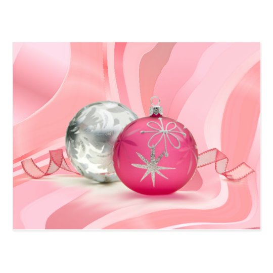 HAVE A PINK PINK CHRISTMAS by SHARON SHARPE Postcard