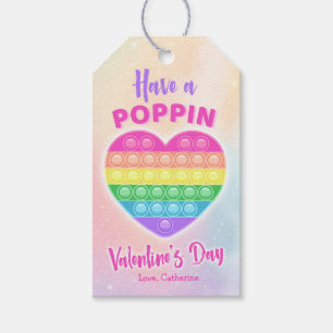 Have a Poppin Valentine Gift Tag