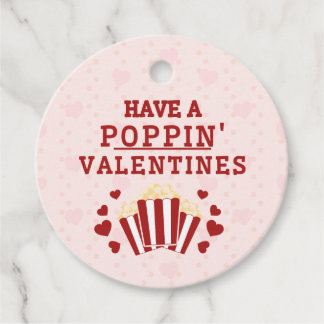 Have a Poppin Valentines Favour Box Favour Tags