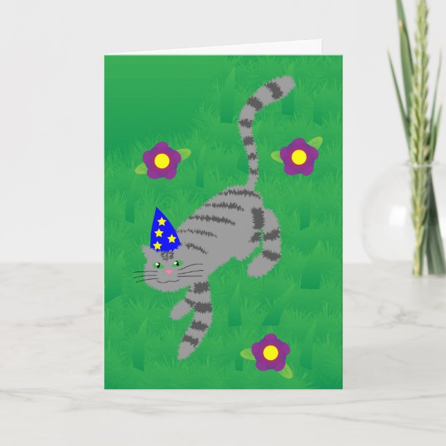 Have a Purr-fect Birthday Card (Front)