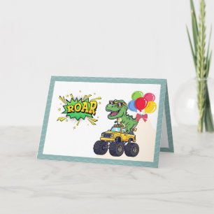 Have a Roaring Good Time Birthday Greeting Card