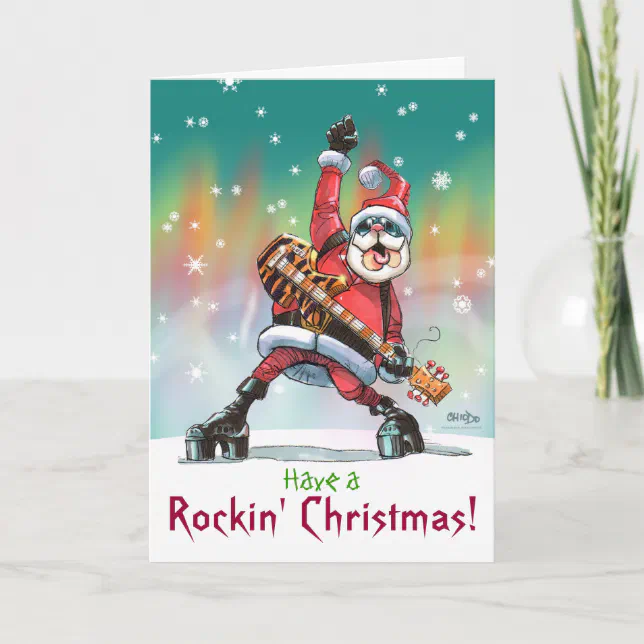 Have a, Rockin' Christmas Card | Zazzle