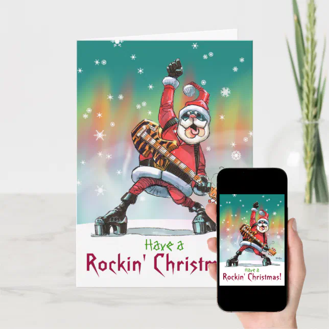 Have a, Rockin' Christmas Card | Zazzle