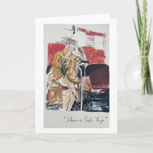 Have a Safe Trip"  Card