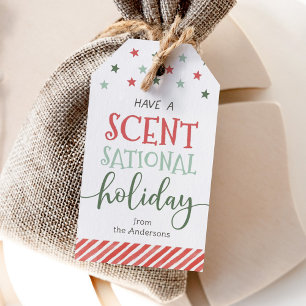 Have a Scent Sational Holiday Christmas Candle Gift Tags