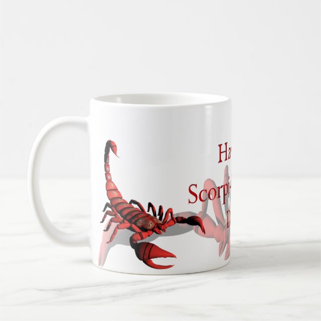 Have A Scorpi-Licious Day! Mug (Left)