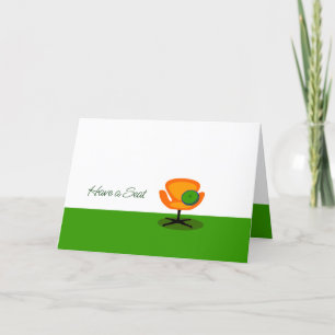 Have a Seat Holiday Card