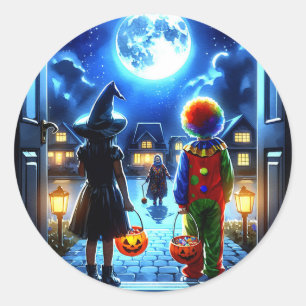 Have a Spooky Halloween  Classic Round Sticker