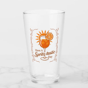 Have A Spritz-Tastic Day Aperol Spritz Wishes Glass