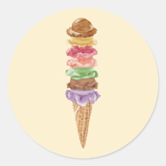 Have A Sweet Birthday Classic Round Sticker