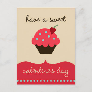 Have a sweet Valentine's day! Funny Postcard