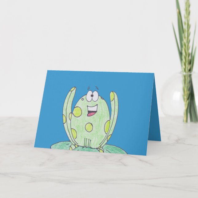 Have a Toadally Awesome Birthday Card (Front)