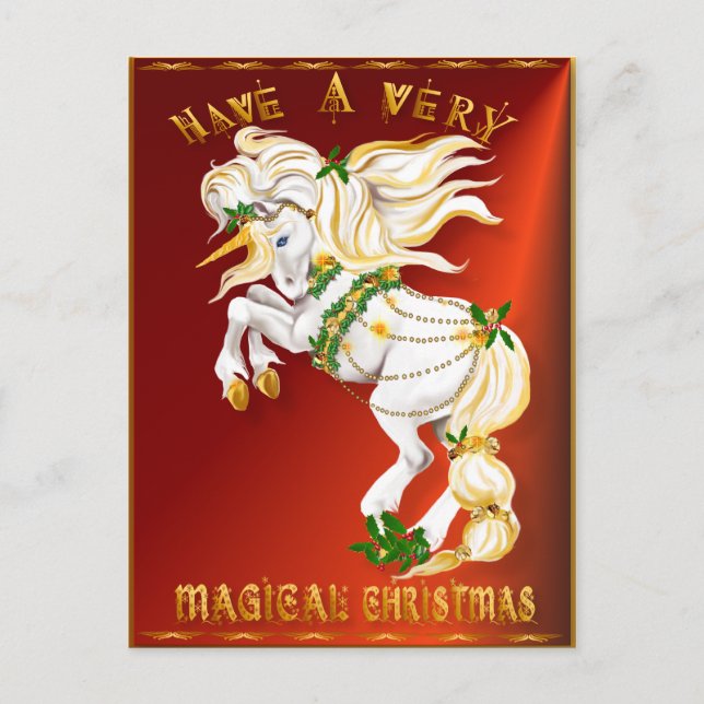 Have A Very Magical Christmas Postcard (Front)