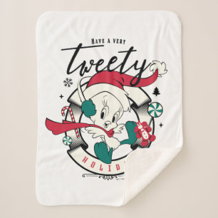 Have A Very TWEETY™ Holiday Sherpa Blanket
