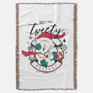 Have A Very TWEETY™ Holiday Throw Blanket