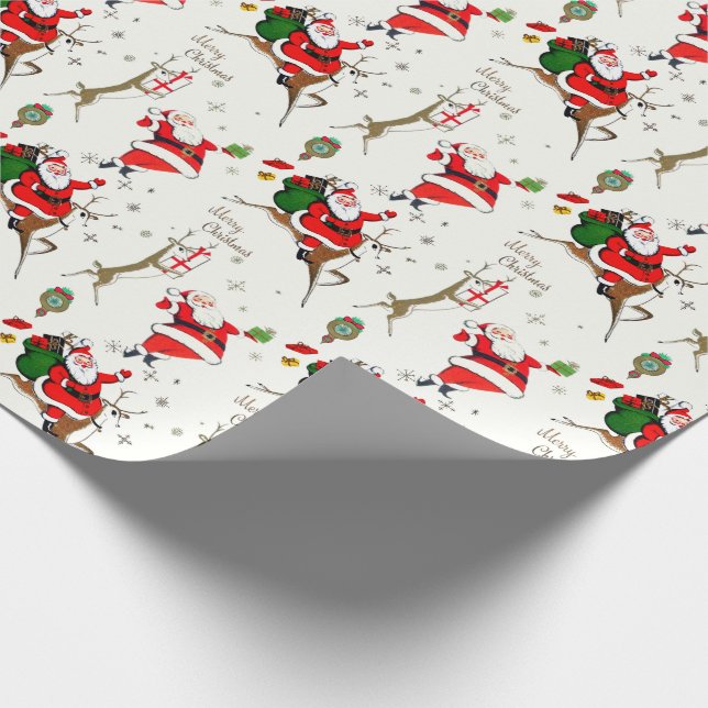 Have A Very Vintage Christmas Wrapping Paper (Corner)