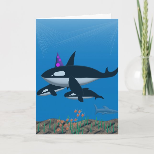 Have a Whale of a Birthday Card (Front)
