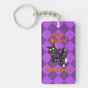 Have a Wicked Halloween! Key Ring