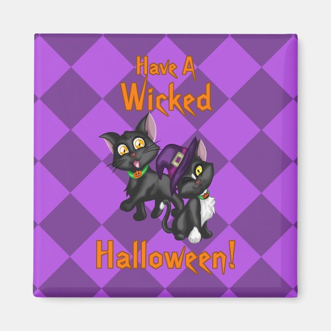 Have a Wicked Halloween! Magnet (Front)