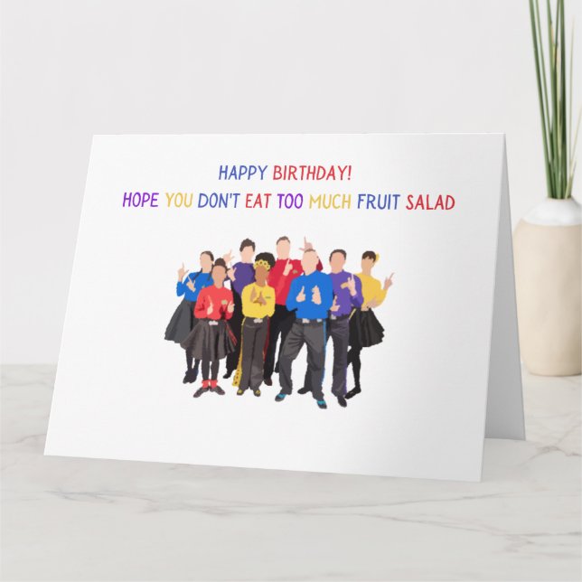 Have a Wiggly Birthday Card (Front)