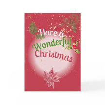 Have a Wonderful Christmas