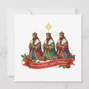 HAVE A WONDERFUL JOYFUL CHRISTMAS CARD