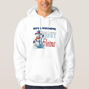 Have a Wonderful Snowy Christmas for Him Hoodie