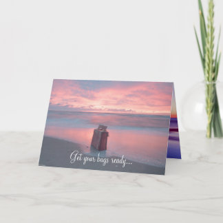 Have a wonderful trip Greeting Card