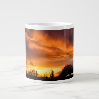 Have an Arizona Sunset with your coffee or tea. Large Coffee Mug